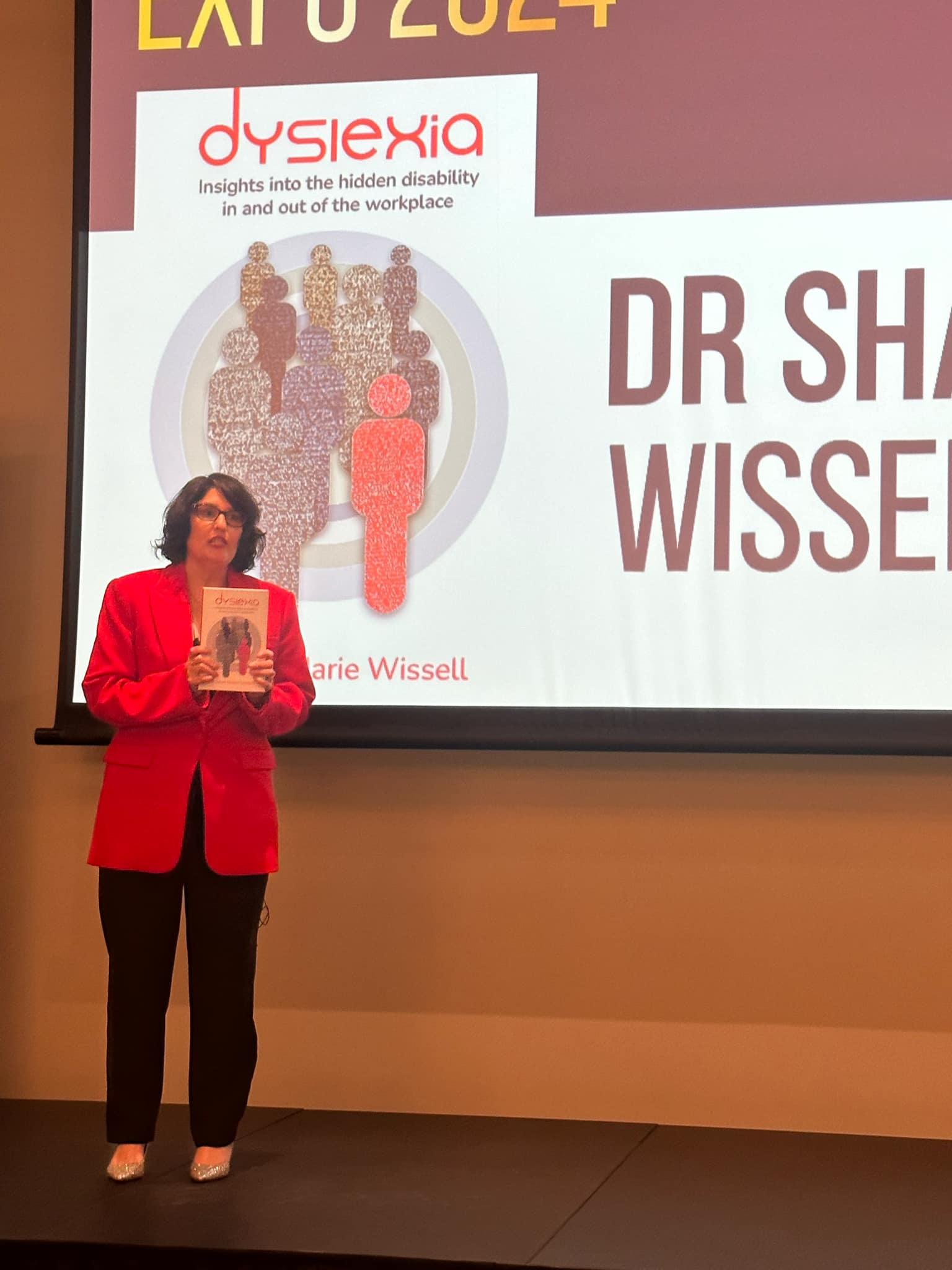 Dr Shae MArie Wissell launches her book Dyslexia: Insights into the hidden disability in and out of the workplace.