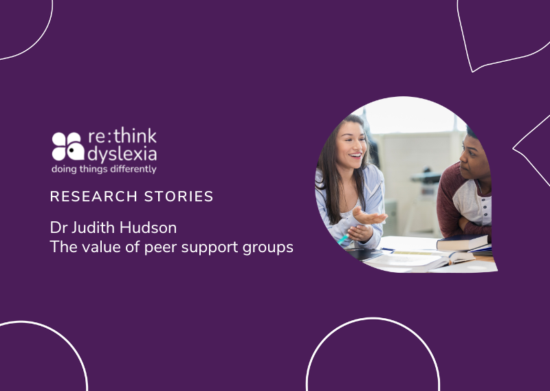 Research Stories: Dr Judith Hudson on the value of Peer Support Groups