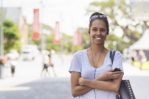 Young person with dyslexia