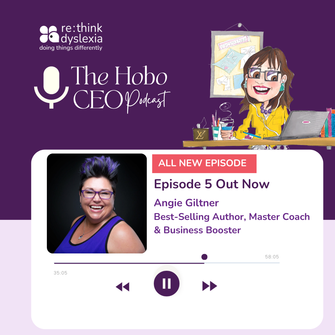 The Hobo CEO podcast episode 5 with Angie Giltner Best-Selling Author, Master Coach & Business Booster